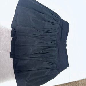 Aerie Black Pleated Skirt
